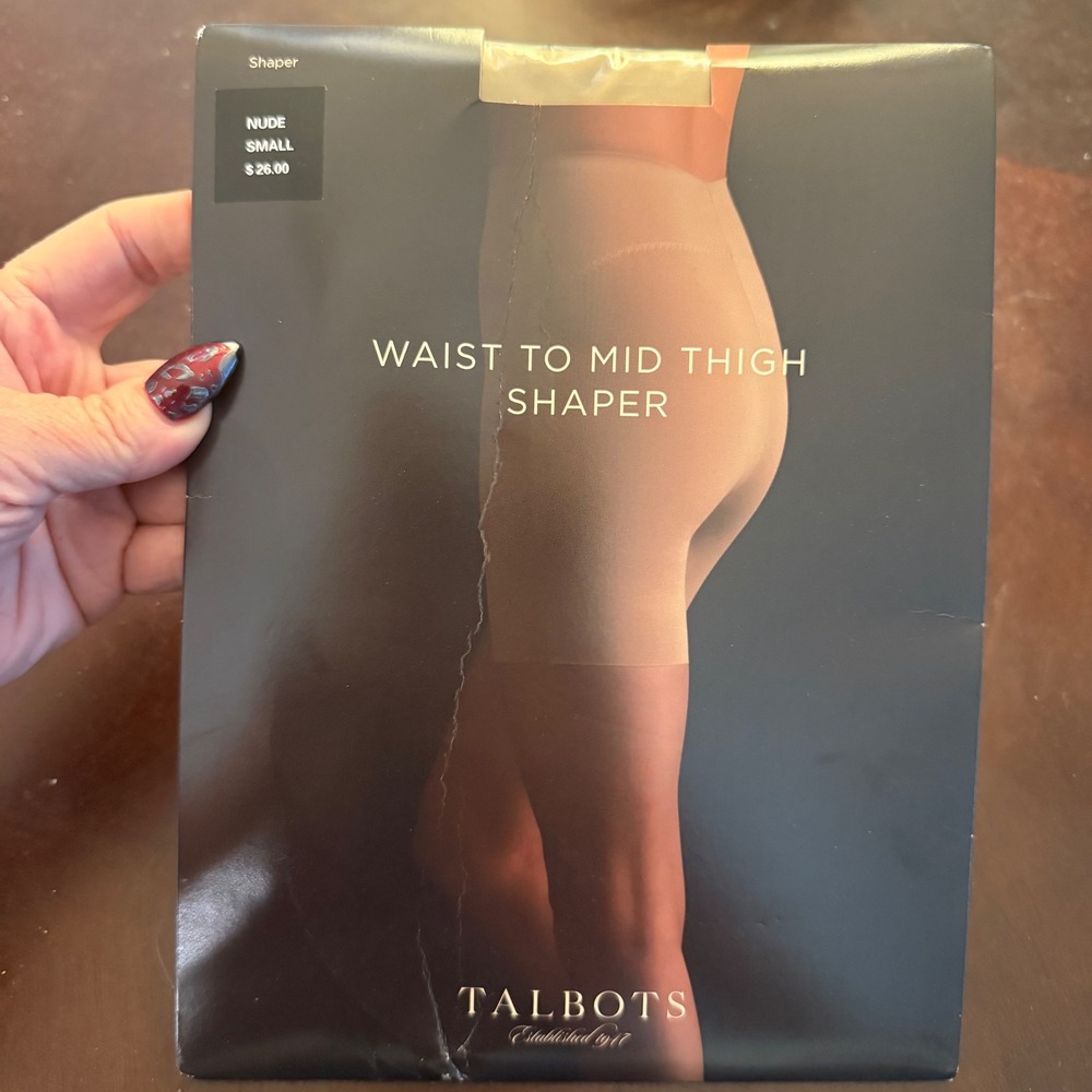 Talbots Waist to Mid-Thigh Smooth Shaper Nude Small New in Package